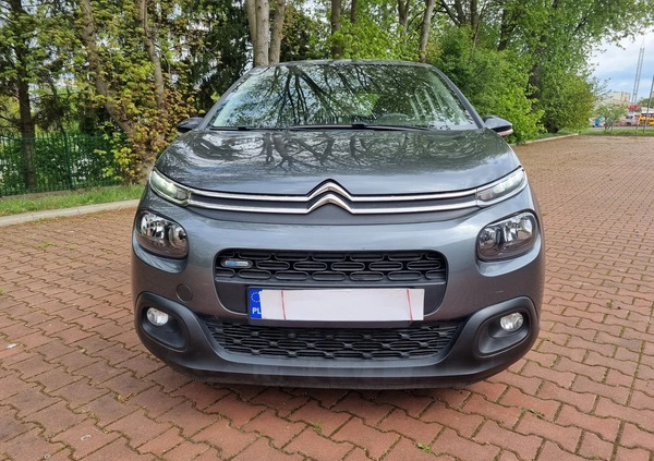 Citroen C3 cena 37700 przebieg: 118000, rok produkcji 2017 z Myszyniec małe 529